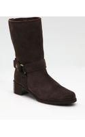 biker suede boots