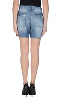 balmain denim shorts