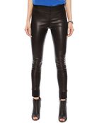 Rag & Bone The Danny Leather Legging - Lyst