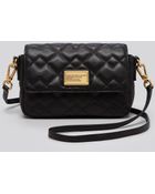 Marc By Marc Jacobs Crossbody - Julie Leather Quilted - Lyst