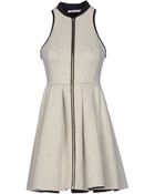 T By Alexander Wang Short Dress - Lyst
