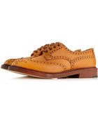 Topman 'Trickers' Tan Brogue Shoes - Lyst