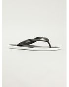 Dolce & Gabbana Monochrome Flip Flops - Lyst