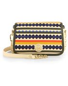 Tory Burch Robinson Zig Zag Chain Mini Bag - Lyst