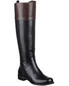 Nine West Cromie Leather Riding Boots - Lyst