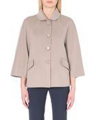 Armani Double-faced Wool and Cashmere-blend Jacket - Lyst