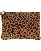 Clare V. Flat Clutch Supreme - Lyst
