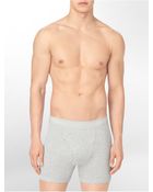Calvin Klein 3 Pack Cotton Boxer Briefs - Lyst