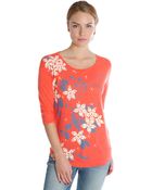 Lucky Brand Cherry Blossom Top - Lyst