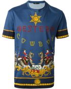 Versace Western Cowboy T-shirt - Lyst