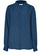 Closed Printed Silk Blouse - Lyst