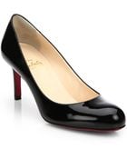 Christian Louboutin Simple Patent Leather Pump - Lyst