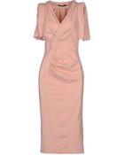 DSquared² 3/4 Length Dress - Lyst