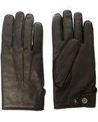 Lanvin Cashmere-Lined Leather Gloves - Lyst