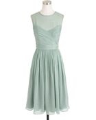 J.Crew Petite Clara Dress In Silk Chiffon - Lyst