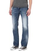 Diesel Zatiny Regular-fit Bootcut Jeans - For Men - Lyst