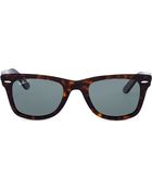 Ray-Ban Unisex Tortoise Effect Wayfarer Sunglasses - Lyst