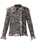 Lanvin Textured-Tweed Jacket - Lyst
