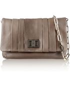 Anya Hindmarch Rosyln Ii Pleated Leather Shoulder Bag - Lyst