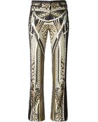 Roberto Cavalli Printed Trousers - Lyst