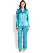 La Perla Dolce Silk Pajamas - Lyst