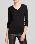 C By Bloomingdale's V Neck Cashmere Sweater - Lyst