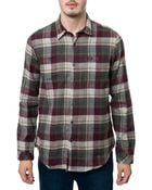 RVCA Hook Check Shirt In Grey - Lyst