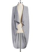 DKNY Sequin Accented Cardigan - Lyst