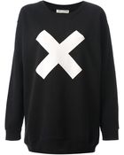 Each X Other Oversized X Print Sweatshirt - Lyst
