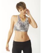 Alternative Apparel Move Peekaboo Bra - Lyst