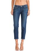 Paige Jimmy Jimmy Crop - Lyst