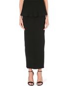 Issa Edith Peplum Maxi Skirt - Lyst