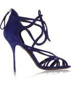 Pierre Hardy Suede Sandals - Lyst