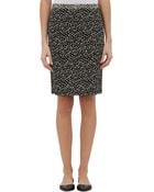 Derek Lam Spot-Print Pencil Skirt - Lyst
