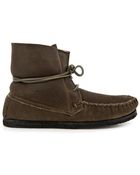 Isabel Marant Eve Suede Moccasin Ankle Boots - Lyst