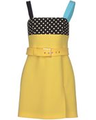Emanuel Ungaro Short Dress - Lyst