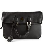 Tory Burch Robinson Fold Over Messenger Bag - Lyst