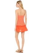 Marc By Marc Jacobs Tara Stripe Cover Up Dress - Lyst