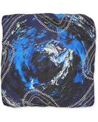 Jimmy Choo Light Printed Foulard Scarf - Lyst