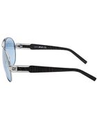 Just Cavalli Women'S Aviator Black Sunglasses - Lyst