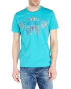 Just Cavalli Graphic Logo Tee - Lyst