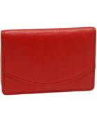 Tusk Donington Leather Gusseted Card Case - Lyst