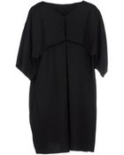 Vionnet Short Dress - Lyst