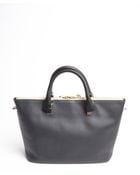 Chloé Marshmallow Grey Leather 'Baylee' Convertible Tote - Lyst