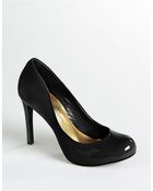 Jessica Simpson Calie Patent Leather Platform Pumps - Lyst
