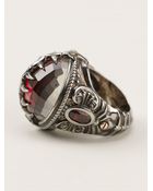 Stephen Webster Fish Skeleton Round Ring - Lyst