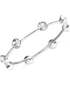 Givenchy Round Crystal Station Bangle Bracelet - Lyst