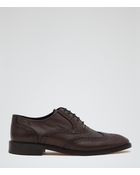 Reiss Rossell Wingtip Perforated Brogues - Lyst