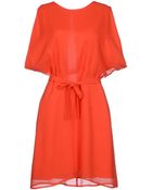 Stefanel Short Dress - Lyst