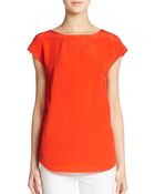 Marc By Marc Jacobs Frances Silk Top - Lyst